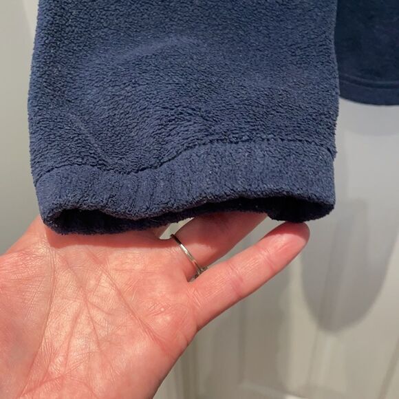 Columbia Unisex navy blue fleece pullover SZ Xlarge - Picture 4 of 6